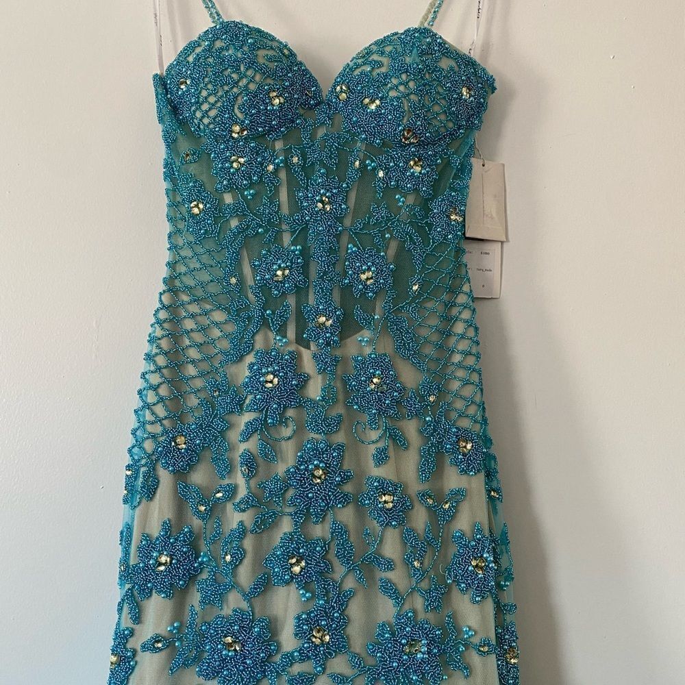Angela& Alison Beads Prom Dress - Picture 9 of 9